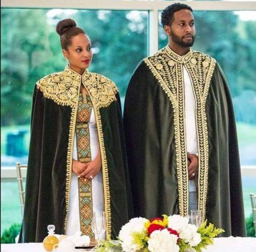 Ethiopian wedding fashions