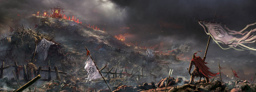 cinemagorgeous:Concept art by Huang Gin.