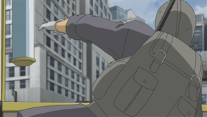 vanquishedvaliant: Haruka is so badass, when she’s left without her magical girl powers, she just rips the door off of her APC and fucking Captain America charges in there and delivers some justice with a god damn megaphone Executive Council descendant