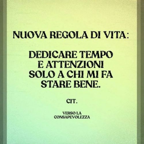 Col tempo ho imparato ad essere molto selettivo. Non è che sono stronzo, è che ho imparato a volermi bene.
Cit.
https://www.instagram.com/p/Co9tJZytm5y/?igshid=NGJjMDIxMWI=