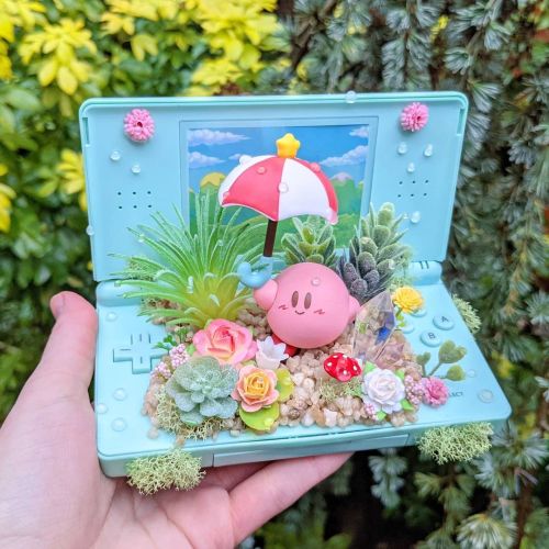 retrogamingblog2:Nintendo DS Terrariums made by Winnie Sumida