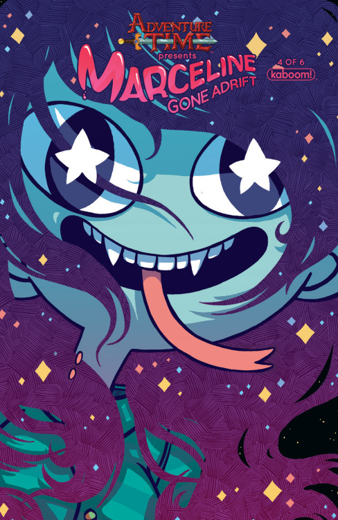 adventuretime:  Marceline Gone Adrift #4Sporting covers by Reimena Yee, Mad Rupert, and Natalie Andrewson, Marceline Gone Adrift #4 hits comics stand today. Just like with the others in this six-issue series, Meredith Gran came up with the story, and