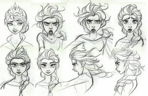 Porn Pics levicorpus12:  Concept art of Elsa - Frozen