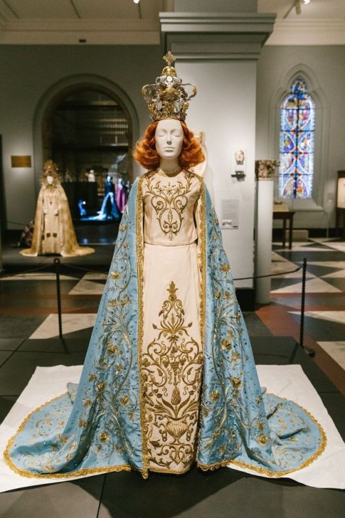 jeannepompadour:“Heavenly Bodies: Fashion and the Catholic Imagination” MET Museum Exhibition YSL We