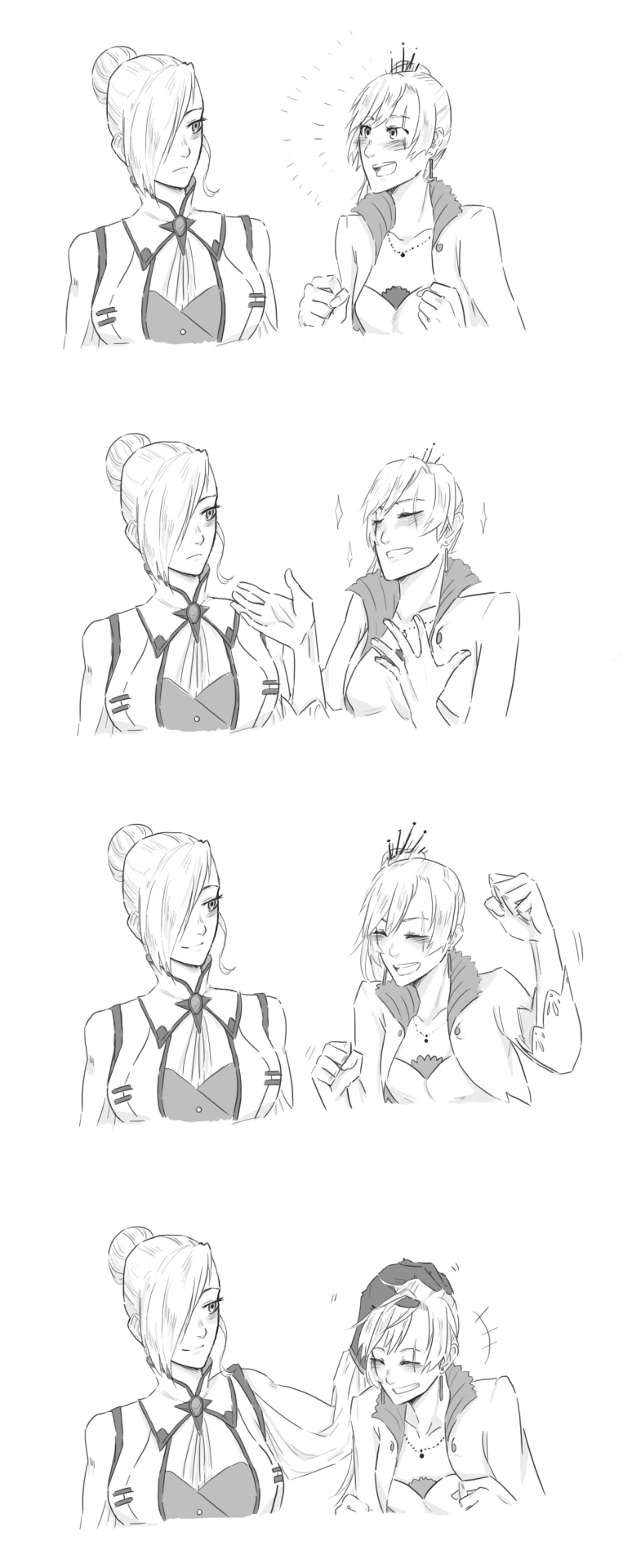lycanheiress:  w: That battle was awesome! w: Of course, I brought victory to our