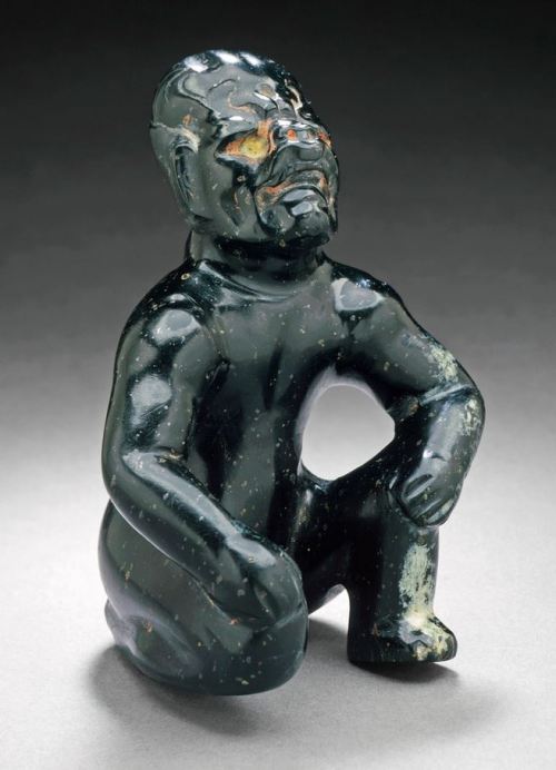 chapultepek: TitleFigure Undergoing TransformationDescription: Mexico, Olmec, 900-300 B.C.: Sculptur