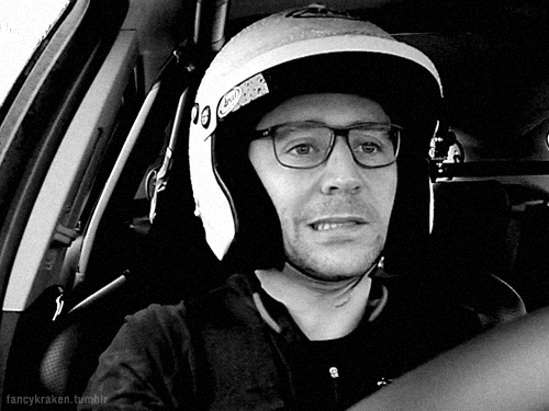 fancykraken:   Some dork driving a reasonably priced car in the rain.  Tom Hiddleston on Top Gear [x] 