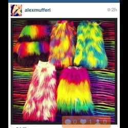 contagiousclubwear:  #fluffies with @alexmufferi