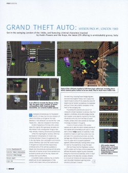Oldgamemags:  Edge Magazine #70, April 1999 - A Preview Of Grand Theft Auto London