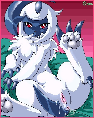 Porn photo Non-anthro absol and mightyenabfor john8308