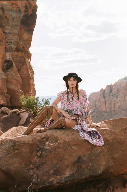 Alyssa Miller for the 2018 Spell And The Gypsy Jasmine collection . Photography and styling Brydie M