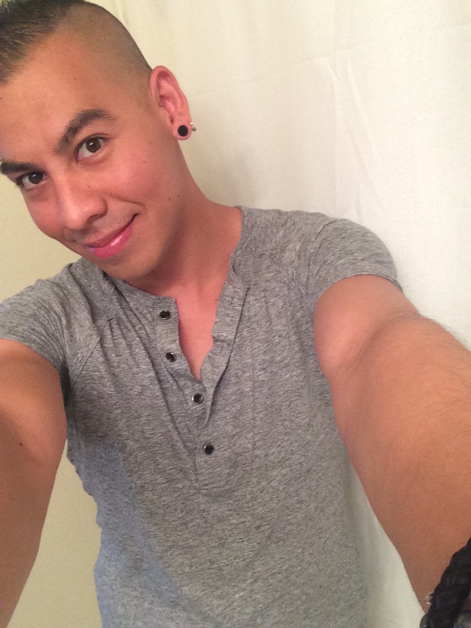 I feel so fresh after getting my haircut.