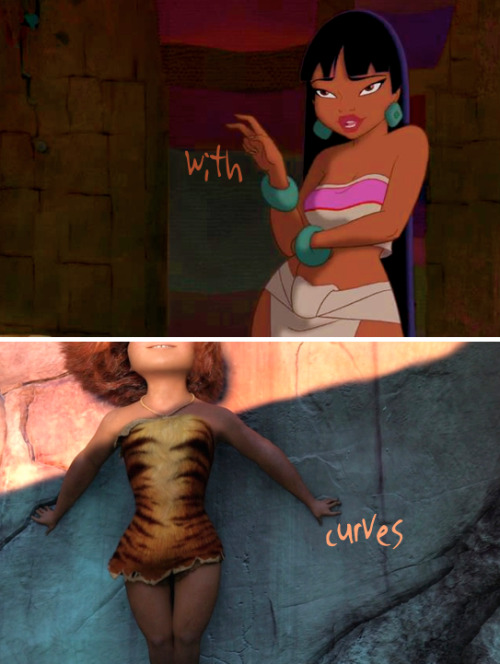 insertcoolpunhere:A rather long post about my love for the design of Dreamworks’ women. Stay a