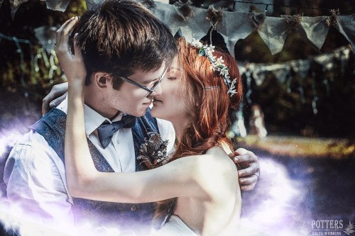 LILY &amp; JAMES POTTER. WEDDING.  (J.K.Rowling  - “Harry Potter”)© L I L T A | vk.com/lilta | http: