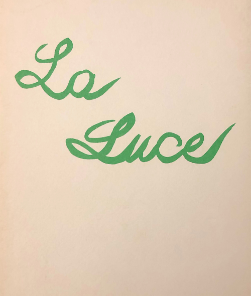 garadinervi:La luce. Poesie. 1914-1961, 20 poesie autografe di Giuseppe Ungaretti, XIII litografie a