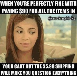 elegantpaws:  mugicha1:  stop i really do cancel my cart if i see that Ů shipping  …and you say that like it is a bad thing. There is a limit. LOL. 