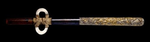 Aztec atlatl (spear thrower), 15th/16th century.from The British Museum