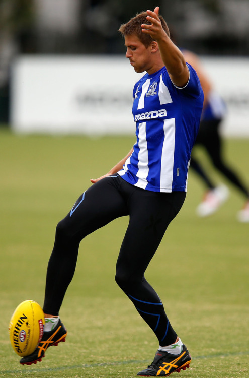 roscoe66:  Andrew Swallow of the North Melbourne Kangaroos 