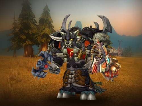 Transmog Fashion Thunderbull Male Tauren Shaman Eu Kor Gall