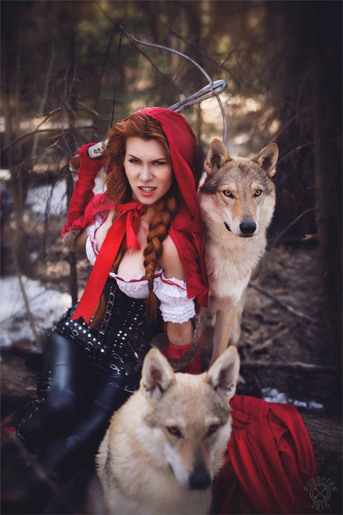 Cosplay World — Pugoffka(Elena Kucheruk) Red Riding Hood Cosplay...