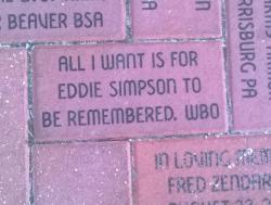 possumtours:  This brick outside the WWII