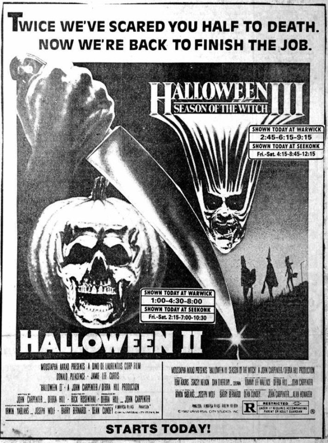 jessiehorrorlover:horror ads in newspapers