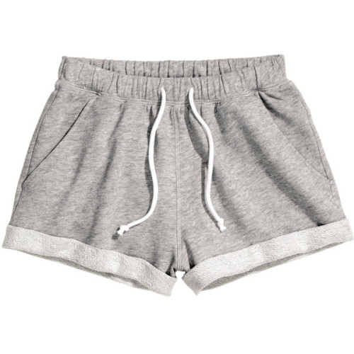 H&amp;M Sweatshirt shorts ❤ liked on Polyvore (see more h m shorts)