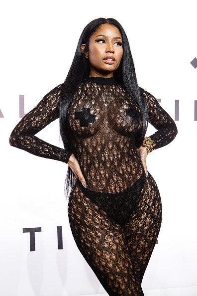 Nicki Minaj attends the TIDAL’s Second Annual Philanthropic Festival at Barclays Center of Bro