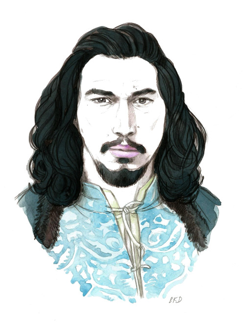 Adam Driver as Jacques Le Gris, “The Last Duel”