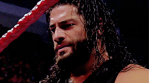 r0manreigns:  anon requested: roman being 😏