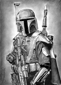 tiefighters:  Boba Fett Created by Gary Rudisill