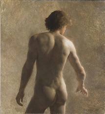 maleart69:  Male Figure, 2012 Oil on canvas 26 x. Jacob Collins