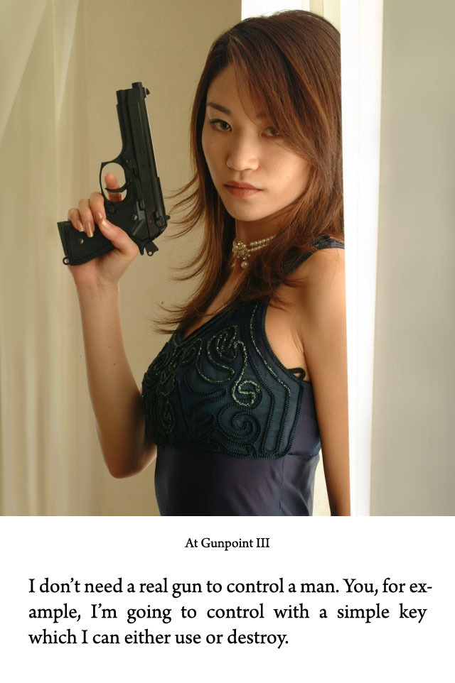 There are a few images of women with guns in my “could be used for captions”