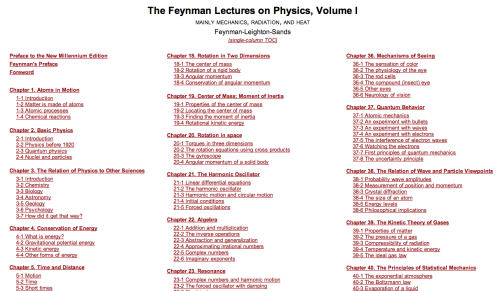 jtotheizzoe:Richard Feynman’s legendary lectures on physics, all fifty-two chapters, are now a