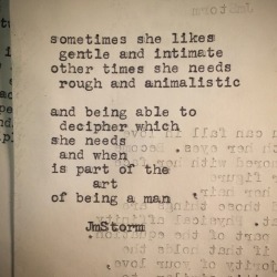 jmstormquotes:  Art of being a man 