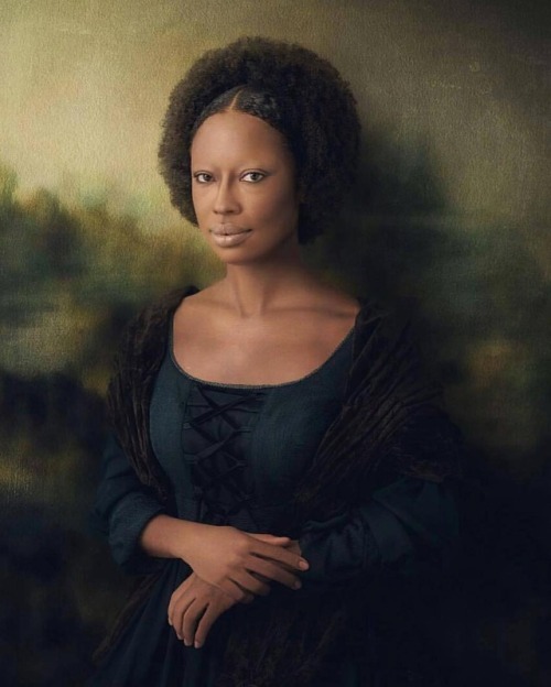 The Black Mona Lisa @projectoid ——&mdash;&mdash;&mdash;&mdash;&mdash
