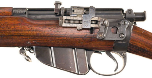 Birmingham Small Arms Lee Enfield Mark I Commercial Model bolt action rifle, early 20th century.from