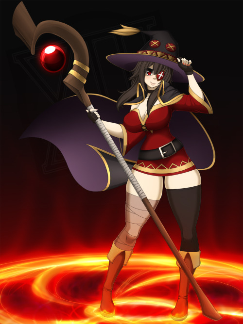 Megumin from KonoSuba + LH Version Our 85th seat on The Waifu List belongs to the powerful ArchWizar