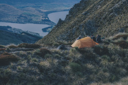 mchlptrs:  Good morning with great people. Camped on top of Ben Lomond, Queenstown, New Zealand.Photo by Michiel Pieters - instagram @mchlptrs