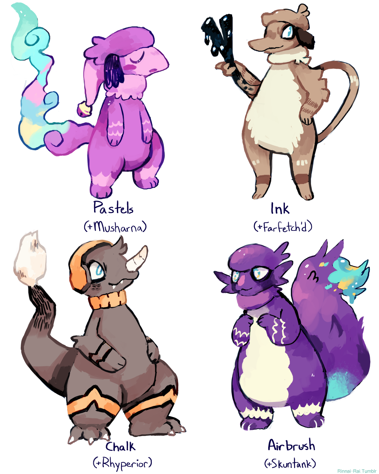 rinnai-rai:  Beautiful smeargles.