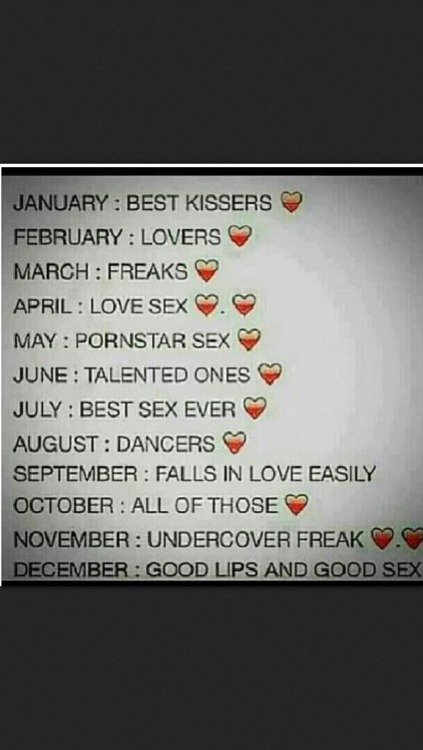 knowxplanation:  wb2184:  dcnupe:  canigetbhindu:  I’m July and its true! Lol  August lol  I’m a February guy and its true!  May lol