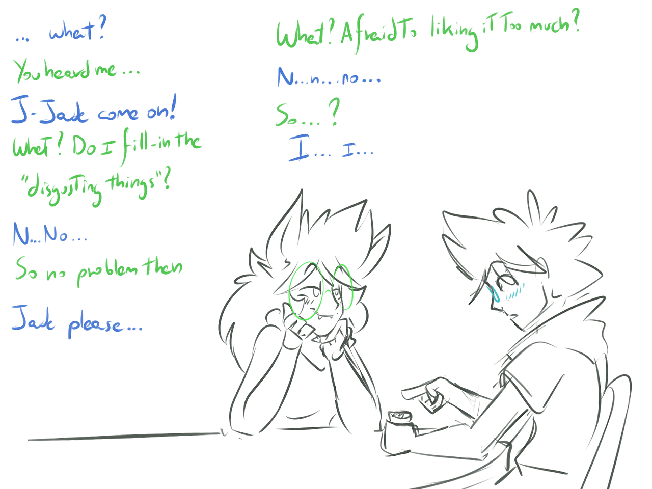 &hellip;Second round? ;PPOINTS AND SCREAMS@turntechtestament LOOKINCEST CHICKENIm