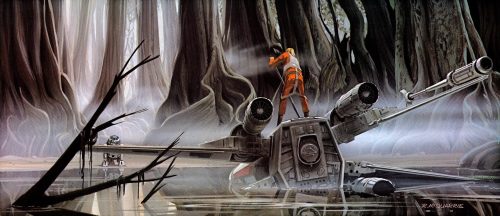 theamazingdigitalart:The amazing concept art of Ralph McQuarrie for Star WarsArtbook: Star Wars Art: