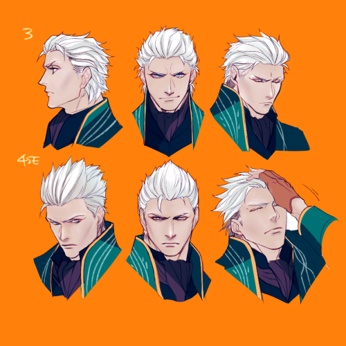 vergil (devil may cry and 1 more) drawn by yukiale