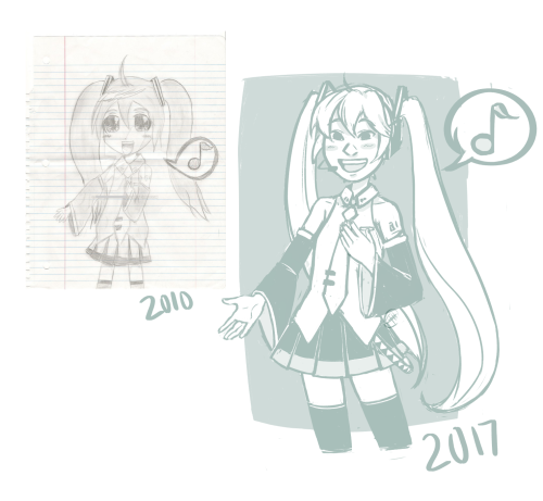 i finished my first draw-this-again!! 7 years is a long time to look back on, yikesputtin the full 2