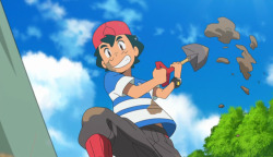 every-ash:  His clothes are soiled, but look