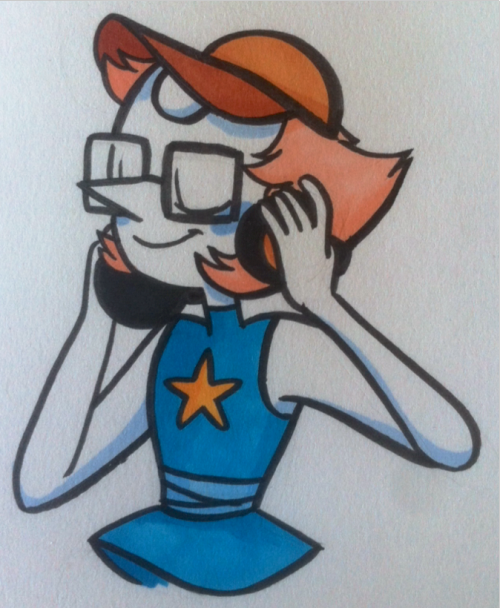 undercoverghost-art:  KK Pearl after a weird late night conversation with my dear friend @mayor-picche 