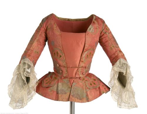 fashionsfromhistory:Jacket1740s-1750sSpain