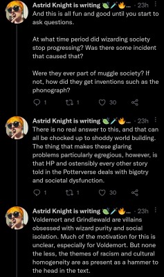 sixth-light:espanolbot2:maswartz:espanolbot2:majingojira:animentality:Also, I must add this, every time, because when 4chan is right, it is so devastatingly right: This made me realize that Jim Butcher actually does what people wanted to happen with Harry