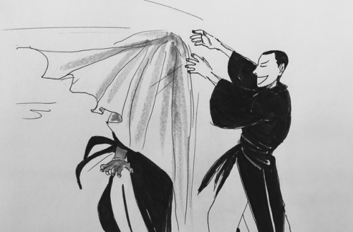 profgo:Inktober 10/12/17 - being married to Chirrut is an adventure